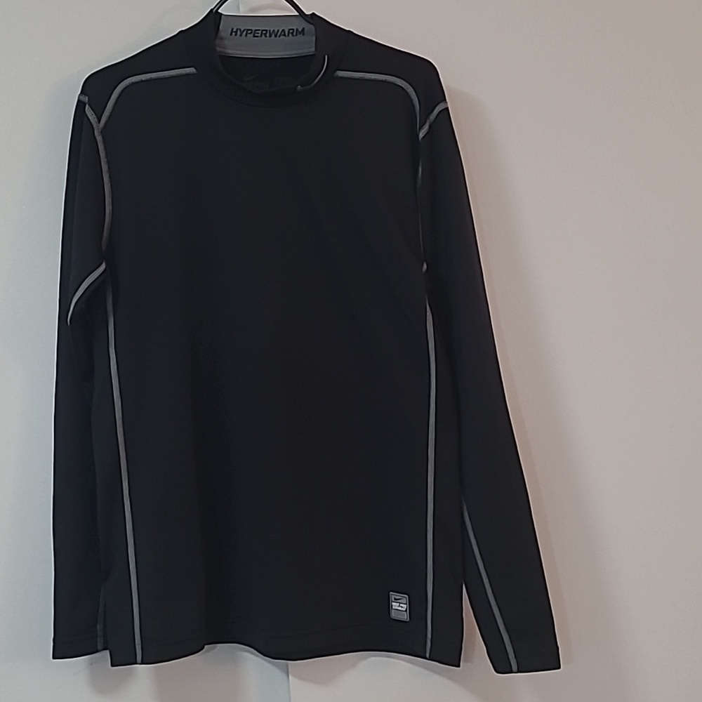 Nike Men’s Pro Combat Dri-Fit Hyperwarm Shirt Size Large